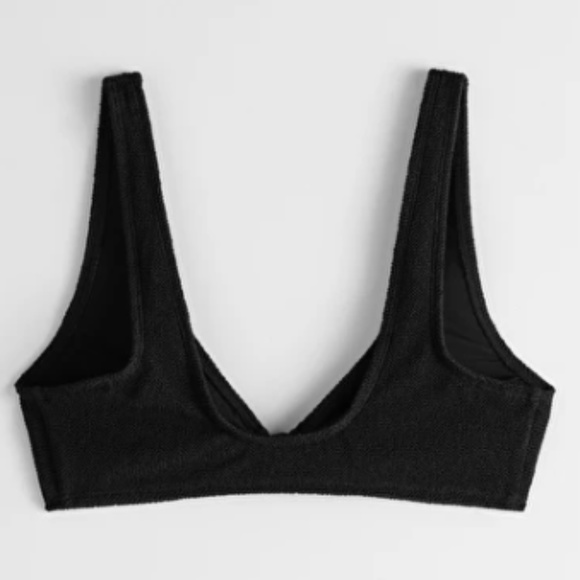 Crepe Knot Tie Bikini Top - Picture 9 of 9